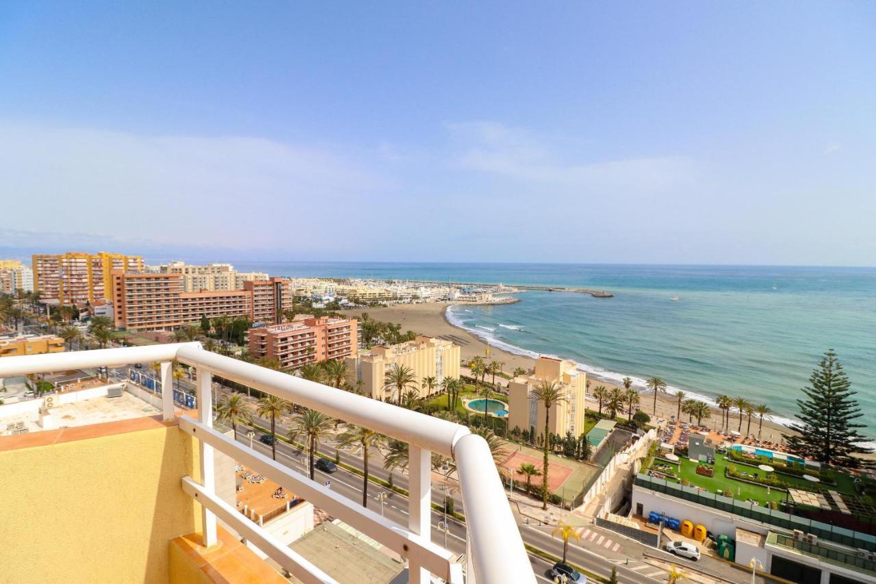 Penthouse With Panoramic Views - Puerto Marina Apartment เบนัลมาเดนา ภายนอก รูปภาพ