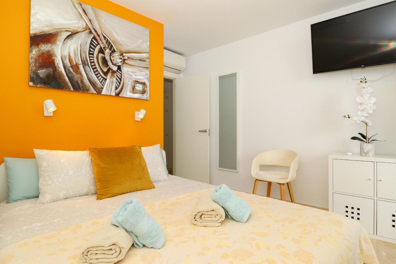 Penthouse With Panoramic Views - Puerto Marina Apartment เบนัลมาเดนา ภายนอก รูปภาพ