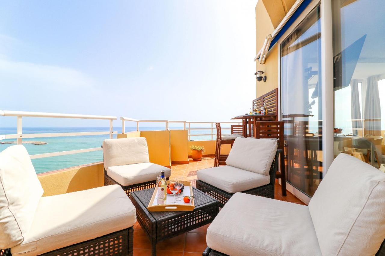 Penthouse With Panoramic Views - Puerto Marina Apartment เบนัลมาเดนา ภายนอก รูปภาพ