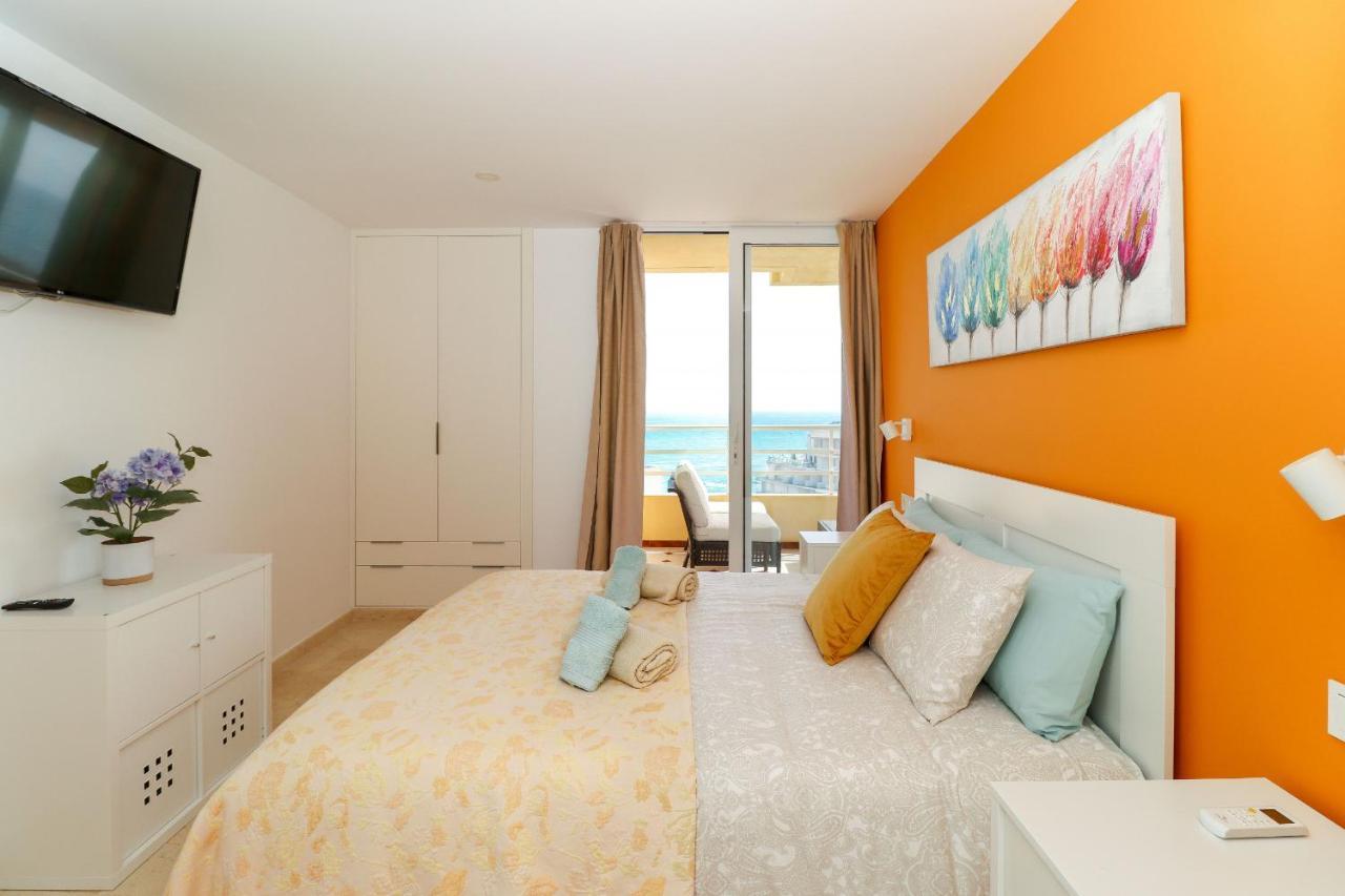 Penthouse With Panoramic Views - Puerto Marina Apartment เบนัลมาเดนา ภายนอก รูปภาพ